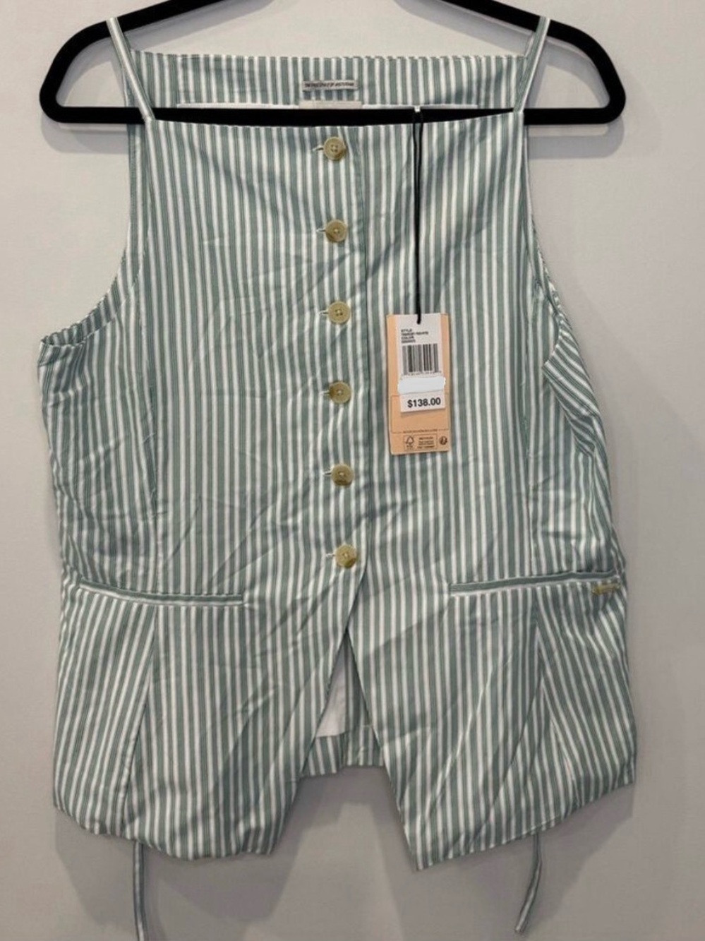 Brand New Scotch & Soda Striped Vest